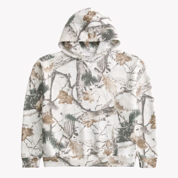 Hollister White Camo Hoodie Thumbnail