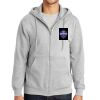 Essential Fleece Full Zip Hooded Sweatshirt Thumbnail