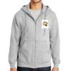 Essential Fleece Full Zip Hooded Sweatshirt Thumbnail