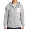 Essential Fleece Full Zip Hooded Sweatshirt Thumbnail