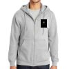 Essential Fleece Full Zip Hooded Sweatshirt Thumbnail
