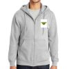 Essential Fleece Full Zip Hooded Sweatshirt Thumbnail