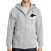 Essential Fleece Full Zip Hooded Sweatshirt Thumbnail