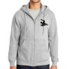 Essential Fleece Full Zip Hooded Sweatshirt Thumbnail