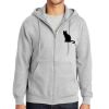 Essential Fleece Full Zip Hooded Sweatshirt Thumbnail
