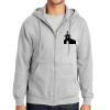 Essential Fleece Full Zip Hooded Sweatshirt Thumbnail