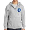 Essential Fleece Full Zip Hooded Sweatshirt Thumbnail