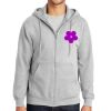 Essential Fleece Full Zip Hooded Sweatshirt Thumbnail