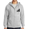 Essential Fleece Full Zip Hooded Sweatshirt Thumbnail
