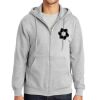 Essential Fleece Full Zip Hooded Sweatshirt Thumbnail