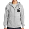 Essential Fleece Full Zip Hooded Sweatshirt Thumbnail