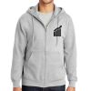 Essential Fleece Full Zip Hooded Sweatshirt Thumbnail