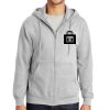 Essential Fleece Full Zip Hooded Sweatshirt Thumbnail