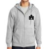 Essential Fleece Full Zip Hooded Sweatshirt Thumbnail
