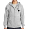 Essential Fleece Full Zip Hooded Sweatshirt Thumbnail