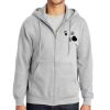 Essential Fleece Full Zip Hooded Sweatshirt Thumbnail