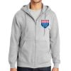 Essential Fleece Full Zip Hooded Sweatshirt Essential Fleece Full Zip Hooded Sweatshirt Thumbnail